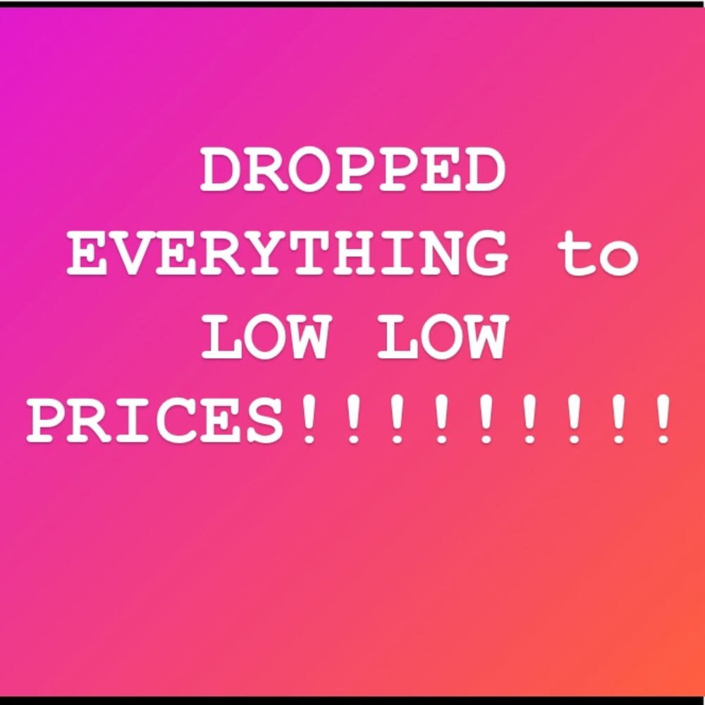 LOW LOW PRICES! Everything in closet.